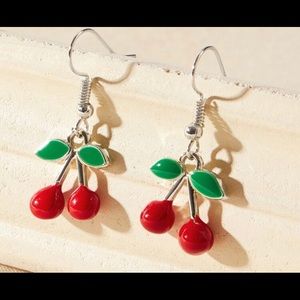 Cherry earrings